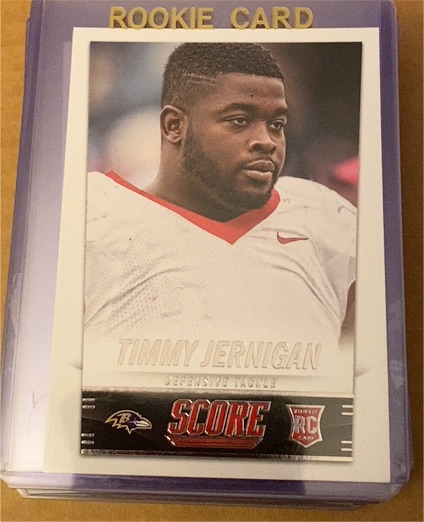 2014 Panini Score #430 Timmy Jernigan Rookie Card — front