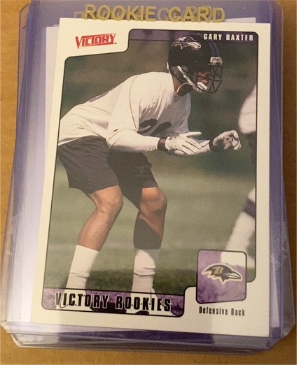 2001 Upper Deck Victory #375 Gary Baxter — front