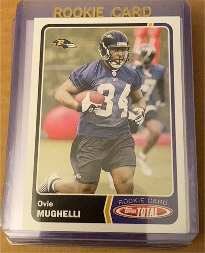 2003 Topps Total #531 Ovie Mughelli — front
