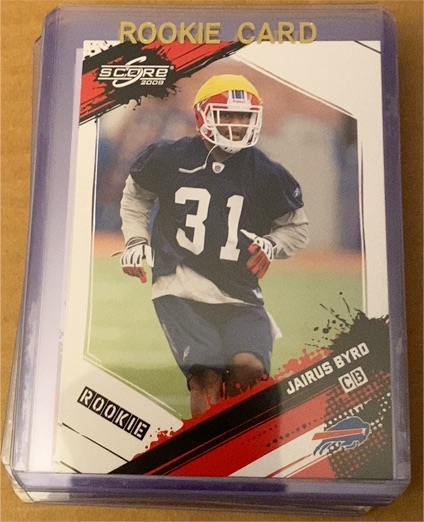 2009 Score #345 Jairus Byrd Rookie Card — front