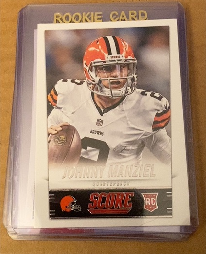 2012 Panini Score #RC Johnny Manziel — front