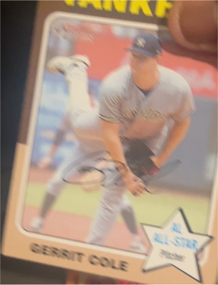 2024 Topps Heritage Baseball #331 Gerrit Cole — front