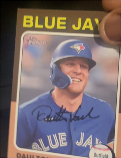2024 Topps Heritage #258 Daulton Varsho — front