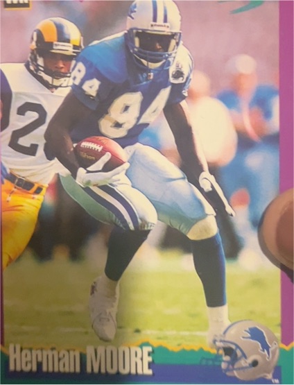 1991 Pro Set #94 Herman Moore — front