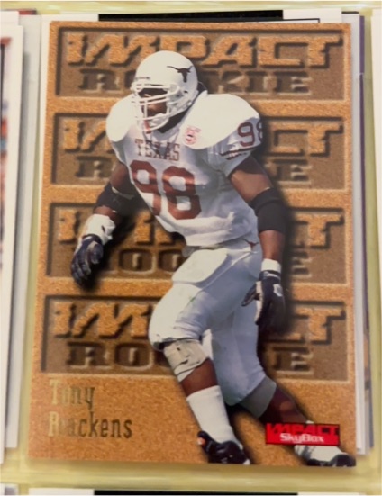 1996 SkyBox Impact #154 Tony Brackens — front