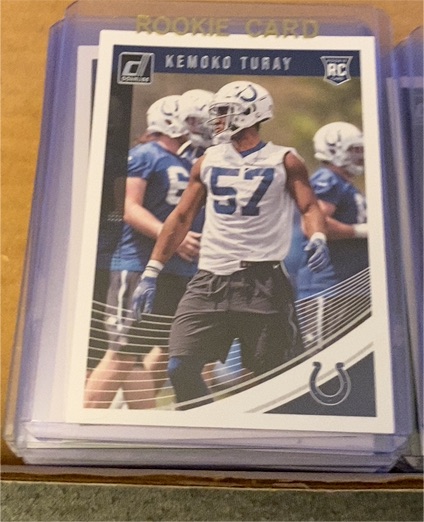 2018 Donruss #370 Kemoko Turay — front