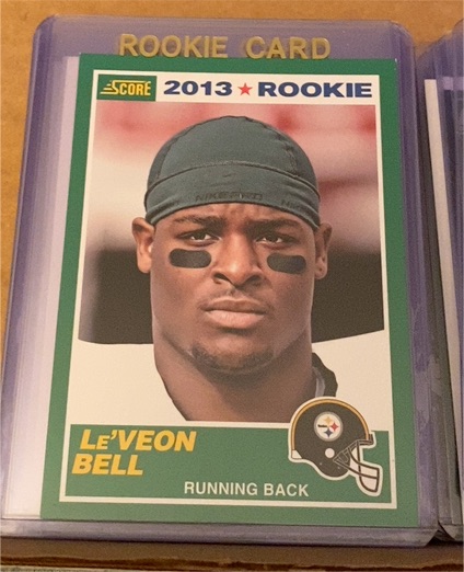 2013 Score #392 Le'Veon Bell — front