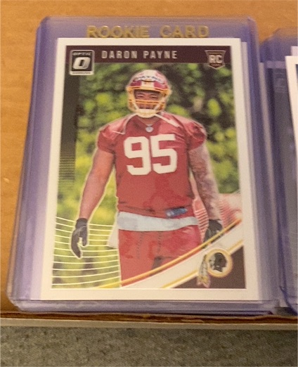 2018 Donruss Optic #105 Daron Payne — front