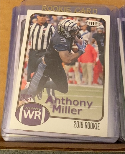 2018 Sage Hit #10 Anthony Miller — front