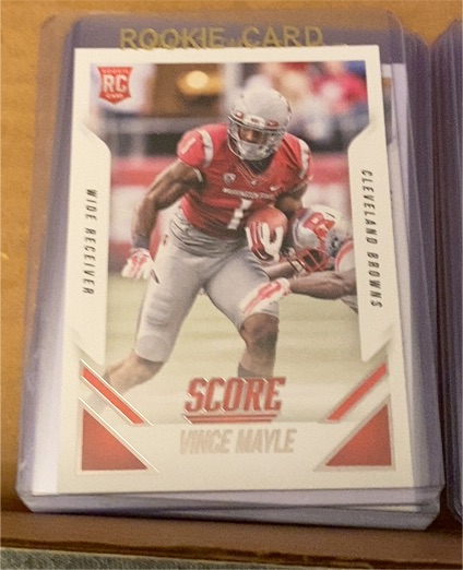 2015 Score #411 Vince Mayle — front
