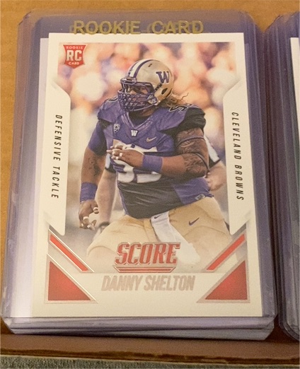 2015 Panini Score #Danny Shelton Rookie Card — front