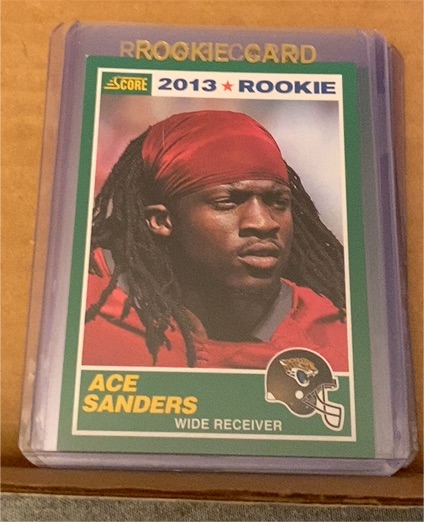 2013 Score #Ace Sanders Rookie — front