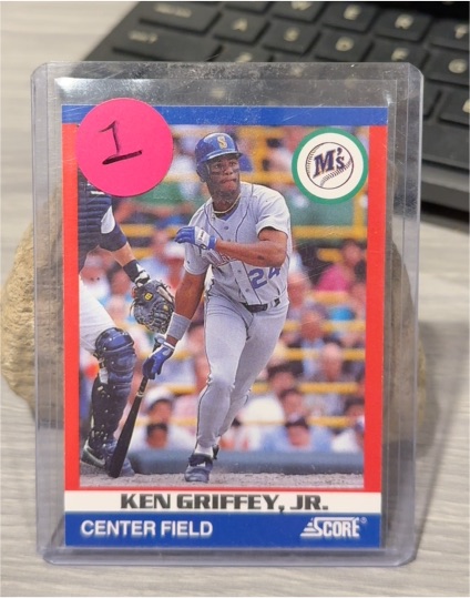 1991 Score #5 Ken Griffey Jr. — front