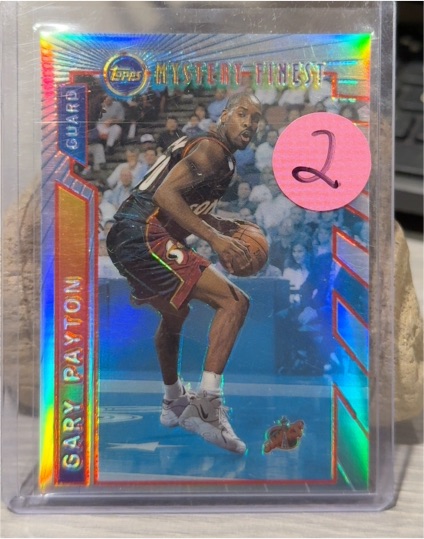 1996 Topps Mystery Finest #Gary Payton — front