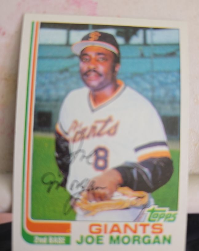 1982 Topps #754 Joe Morgan — front