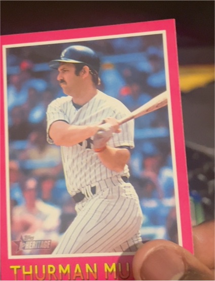 2024 Topps Heritage #75BS-5 Thurman Munson 1975 Baseball Sensations — front