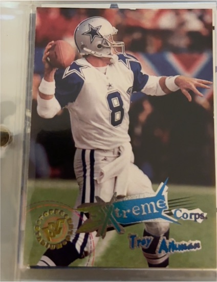 1995 Topps Stadium Club Extreme Corps #X188 Troy Aikman — front