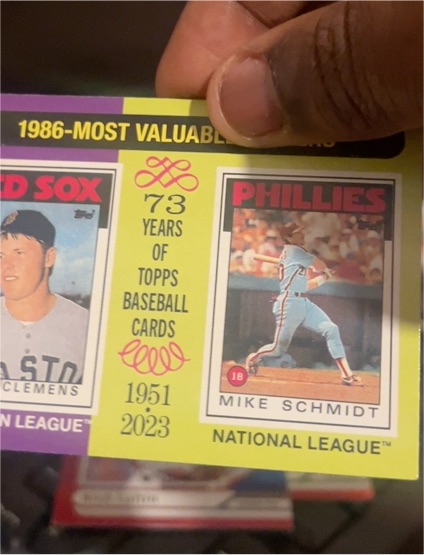 2024 Topps Heritage #197 Mike Schmidt — front