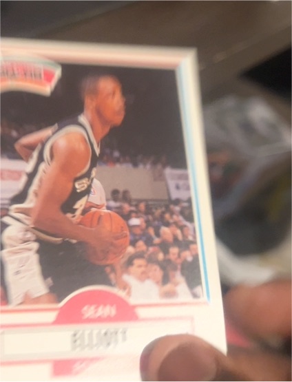 1990-91 Fleer #171 Sean Elliott — front