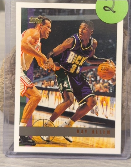 1997-98 Topps #61 Ray Allen — front