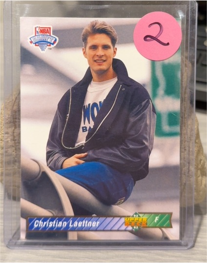 1992-93 Upper Deck #3 Christian Laettner — front