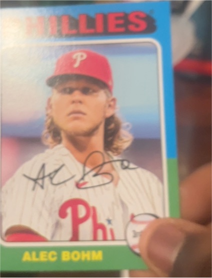 2024 Topps Heritage #469 Alec Bohm — front