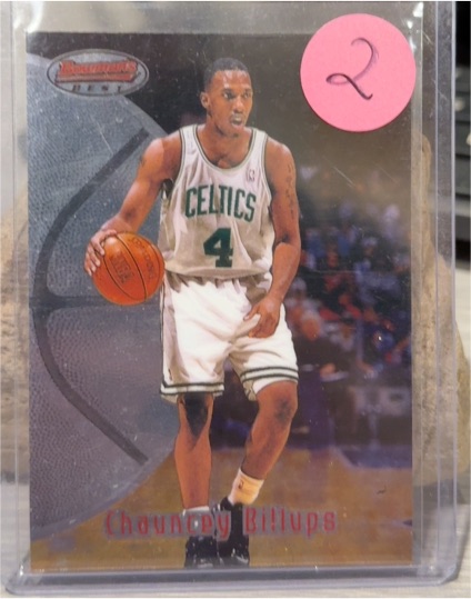1997-98 Bowman's Best #116 Chauncey Billups — front