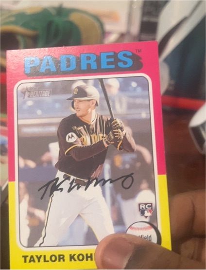 2024 Topps Heritage #154 Taylor Kohlwey — front