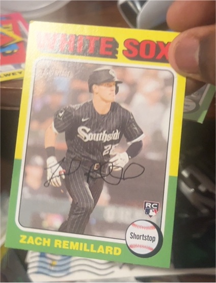 2024 Topps Heritage #402 Zach Remillard — front