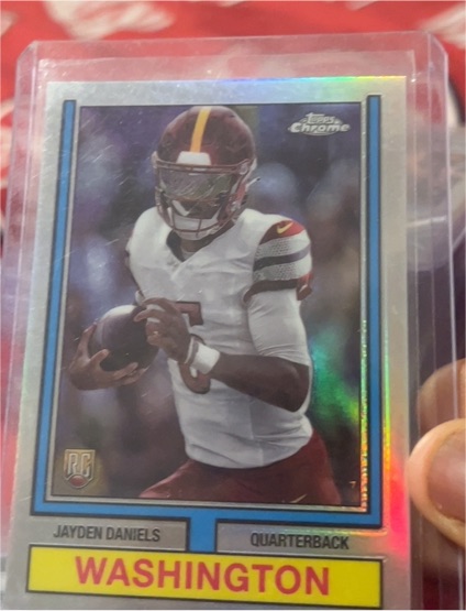 2024 Topps Chrome 1974 Topps #74TF-2 Jayden Daniels — front