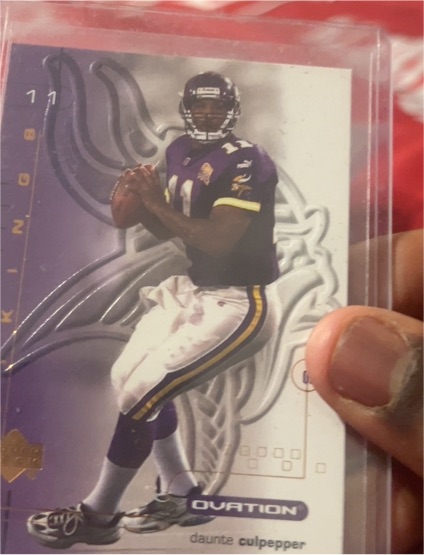 2001 Upper Deck Ovation #53 Daunte Culpepper — front