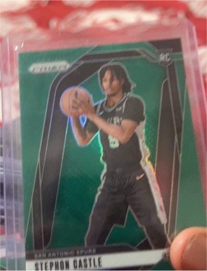 2024-25 Panini Prizm #234 Stephon Castle — front