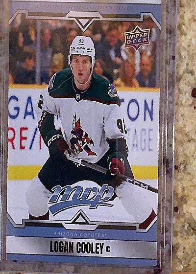 2024-25 Upper Deck MVP #38 Logan Cooley — front