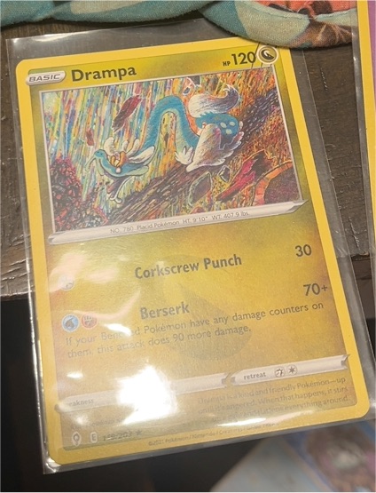 2022 Pokémon #14 Drampa McDonald's Promo — front