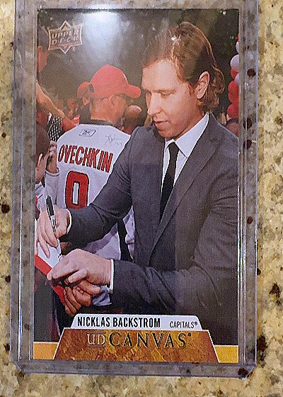 2020-21 Upper Deck Series 2 #C206 Nicklas Backstrom — front