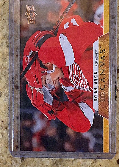 2020-21 Upper Deck UD Canvas #C152 Dylan Larkin — front