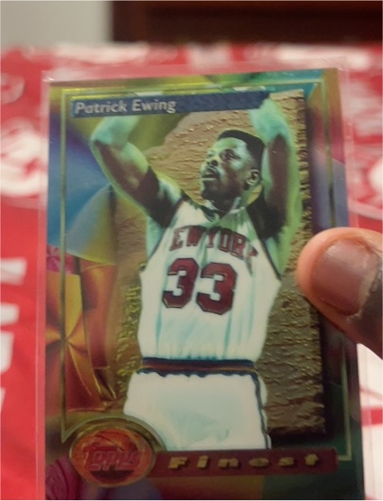 1993-94 Topps Finest #165 Patrick Ewing — front