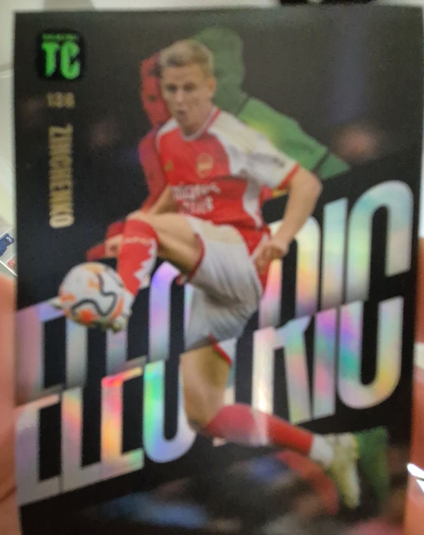 2024 Panini Top Class Electric #136 Oleksandr Zinchenko — front
