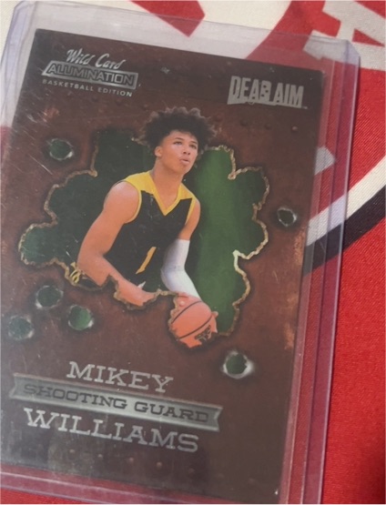 2022 Wild Card Alumination #ADA-19 Mikey Williams Dead Aim — front