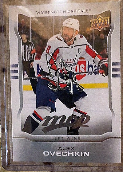 2024-25 Upper Deck MVP 10th Anniversary Silver Script #MR-7 Alex Ovechkin — front