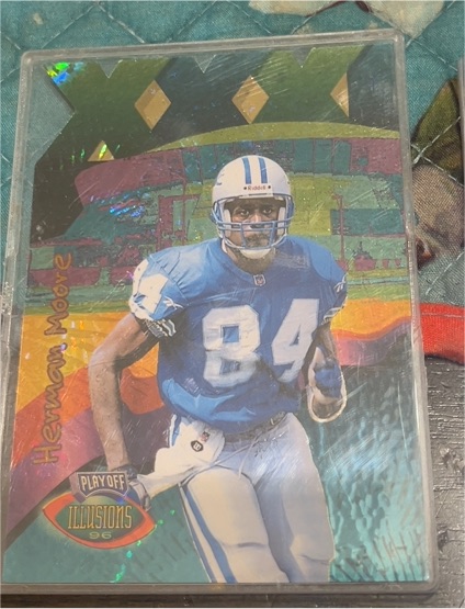 1996 Playoff Illusions #XXI Herman Moore — front