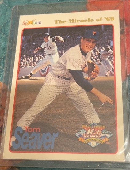 1993 Spectrum The Miracle of '69 #P1 Tom Seaver — front