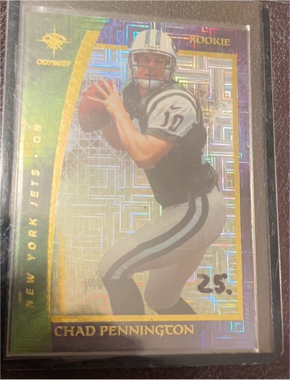 2000 Collector's Edge Odyssey #142 Chad Pennington — front