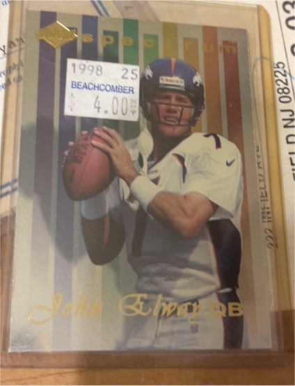 1998 Collector's Edge Spectrum #25 John Elway — front