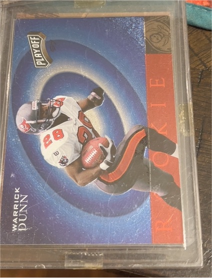 1997 Playoff Zone Rookies #21 Warrick Dunn — front