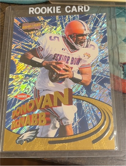 1999 Pacific Revolution #130 Donovan McNabb — front