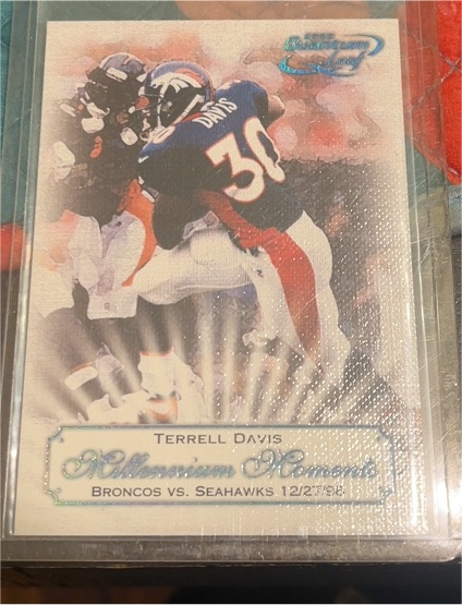 2000 Quantum Leaf #MM14 Terrell Davis — front