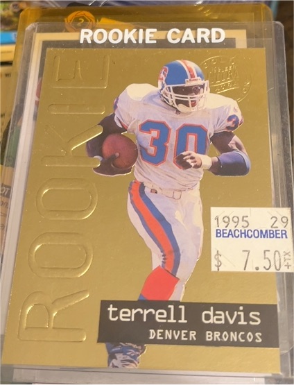1995 Fleer Ultra #430 Terrell Davis — front
