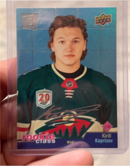2020-21 Upper Deck Extended Series Rookie Class #RC-1 Kirill Kaprizov — front
