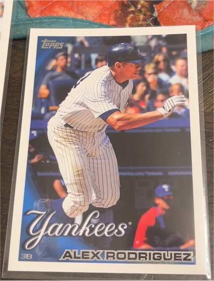 2010 Topps #NYY15 Alex Rodriguez — front